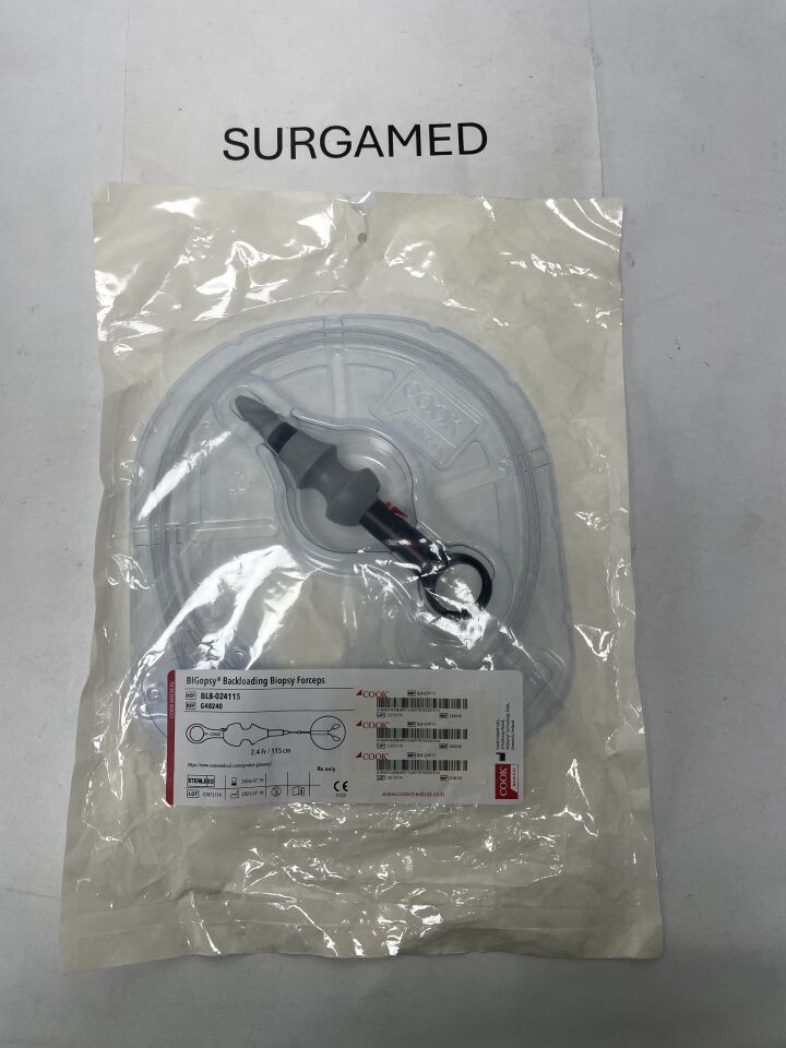 G48240 - COOK - BIGopsy Backloading Biopsy Forceps - BLB-024115 - 2.4Fr x 115cm, (EA)