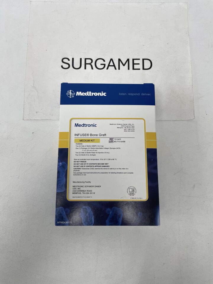 7510400 - MEDTRONIC - Infuse Bone Graft Medium Kit, 5.6cc, (BX/1)