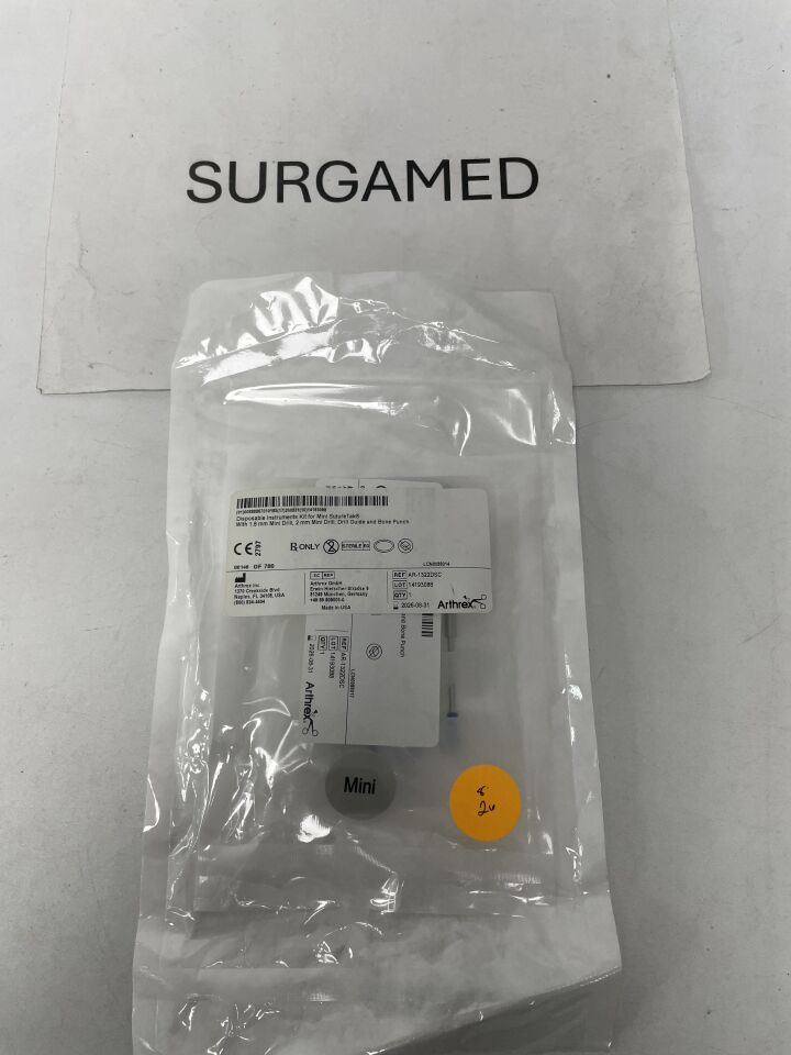 AR-1322DSC - ARTHREX - Disposable Instruments Kit for Mini Suturetak, (EA)