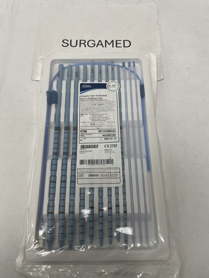 260100 - BOSTON SCIENTIFIC - Amplatz Type Graduated Renal Dilatation Set, 8F -30F, 35cm, (EA)