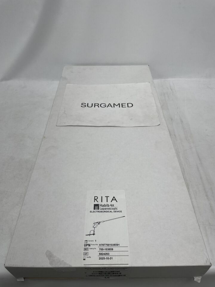 700-103659 - NAVILYST MEDICAL - RITA Habib 4X Laparoscopic Electrosurgical Device, (BX/1)