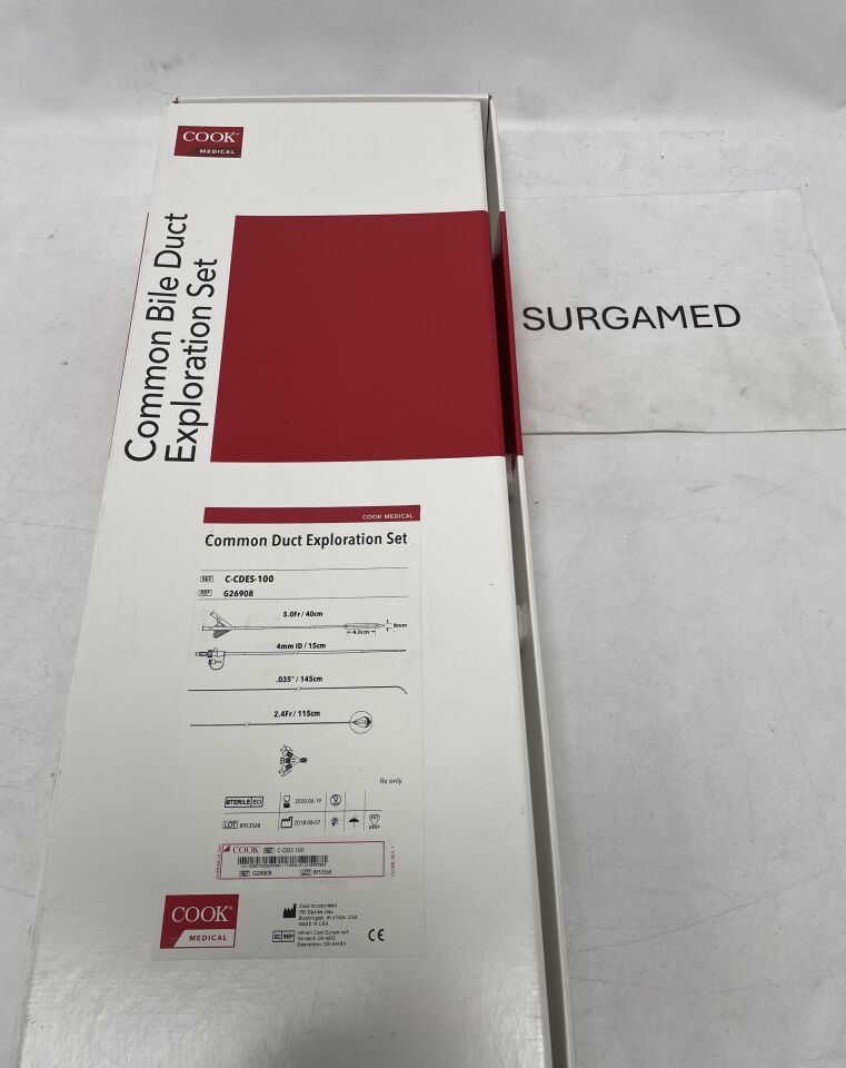 G26908 - COOK - Common Bile Duct Exploration Set, (BX/1)