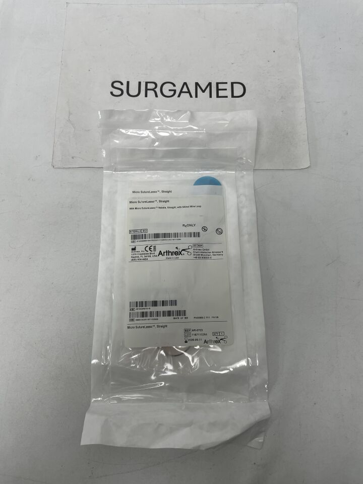 AR-8703 - ARTHREX - Micro SutureLasso Straight, (EA)