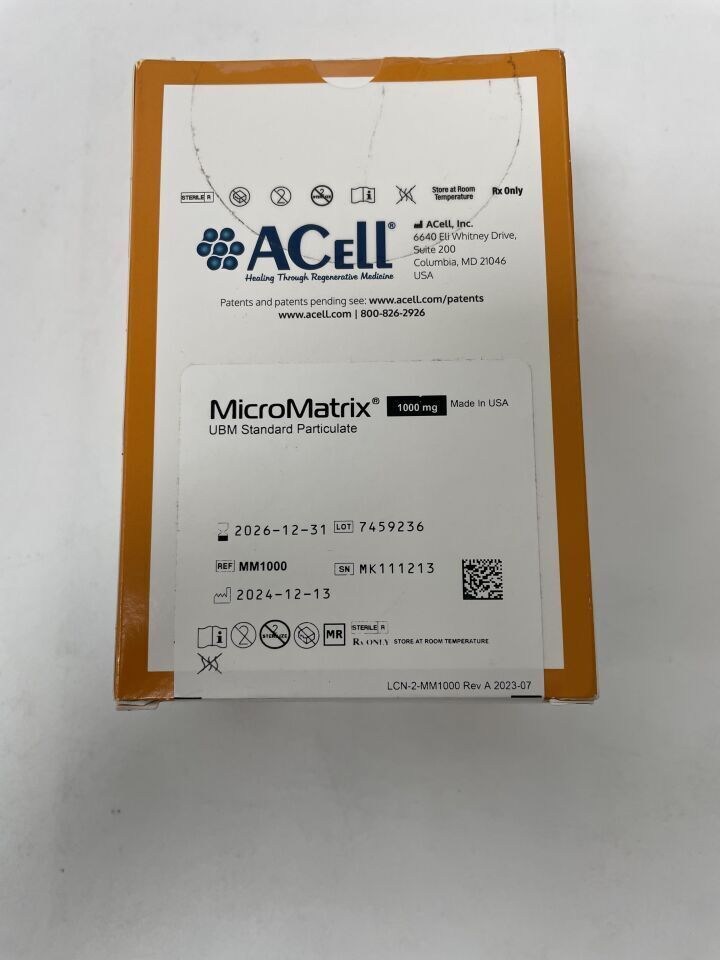 MM1000 - ACELL - MicroMatrix, 1000 mg, (BX/1)