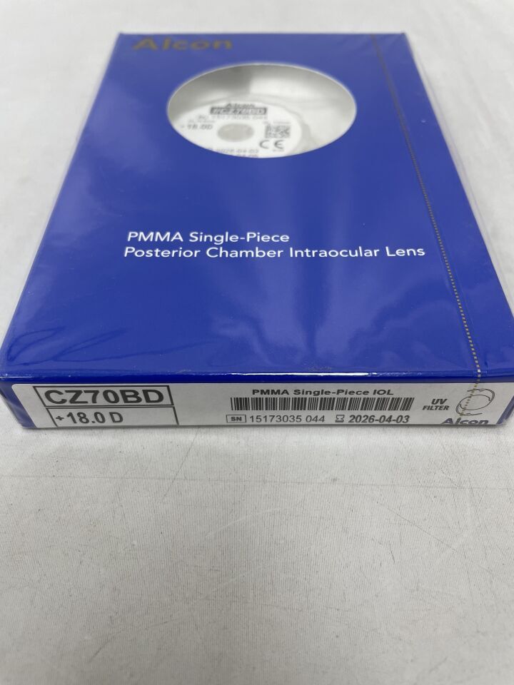 CZ70BD.180 - ALCON - kelman multi-flex intraocular lens 18.0d, (BX/1)