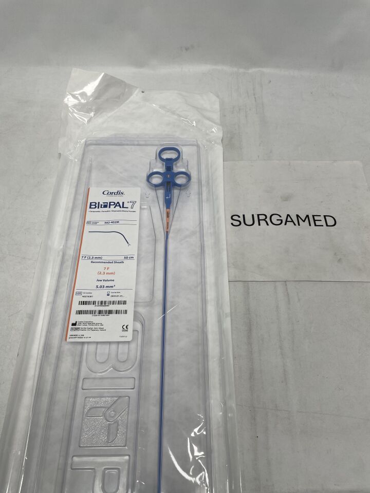 502-402M - CORDIS - BiPal 7 Formable Biopsy Forceps, 7F X 50cm (L), (EA)