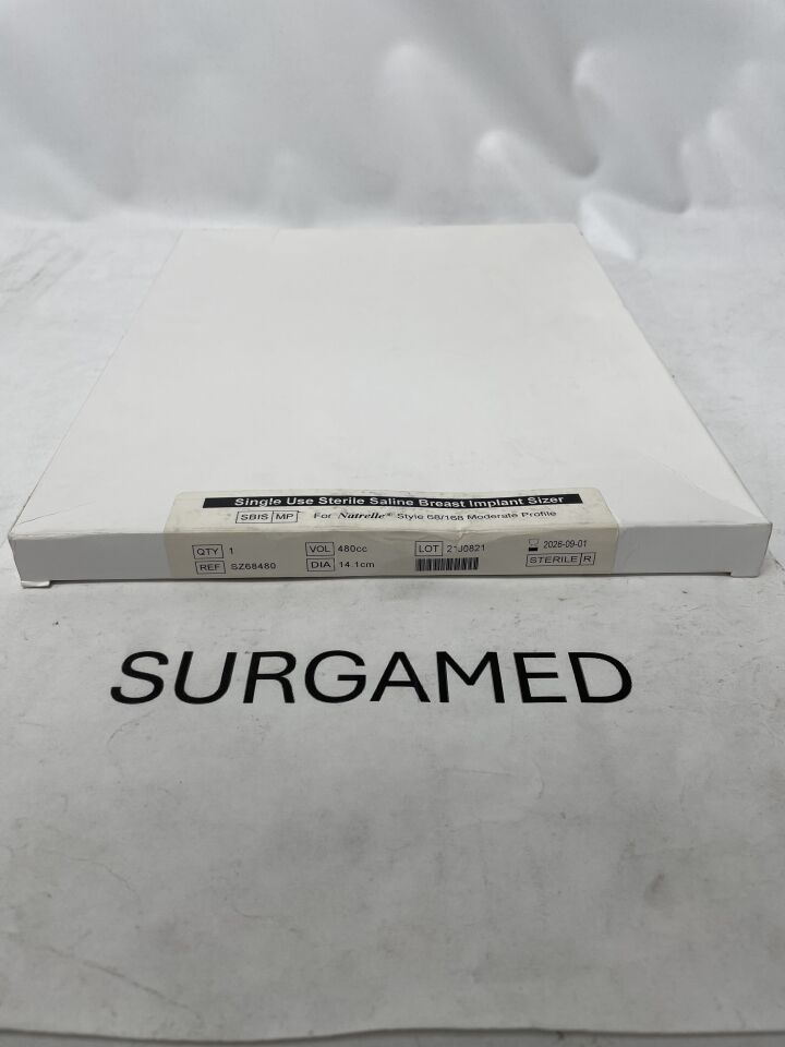 SZ68480 - ALLERGAN - �natrelle breast intaoperative sizer 480cc, (BX/1)