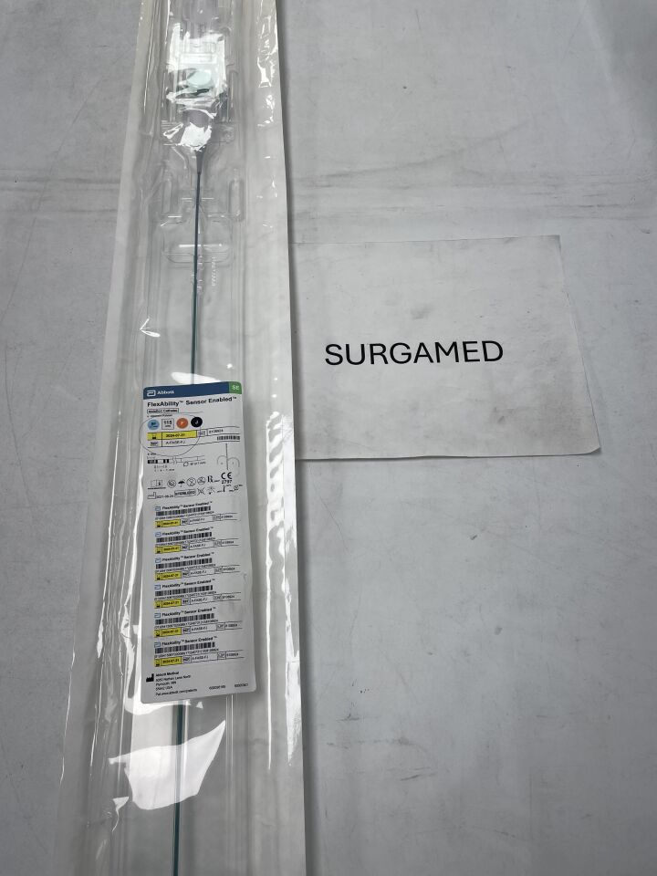 A-FASE-FJ - ABBOTT - FlexAbility Sensor Enabled Ablation Catheter - 1-4-1mm - F-J Curve - 8Fr x 115cm (L), (EA)