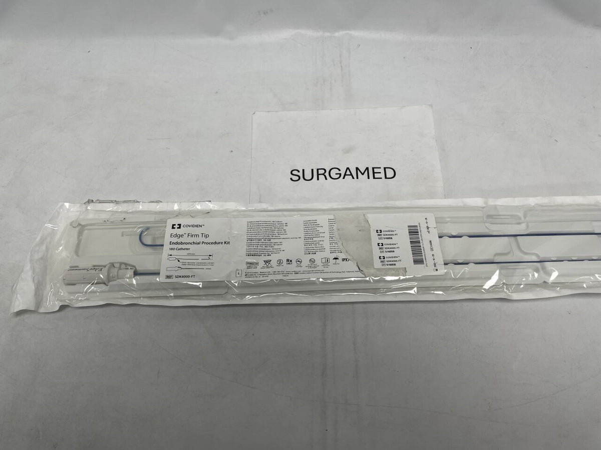 SDK4000-FT - COVIDIEN - Edge Firm Tip Endobronchial Procedure Kit - 180 Degree Firm Tip Catheter - 1069.5mm (L), (EA)