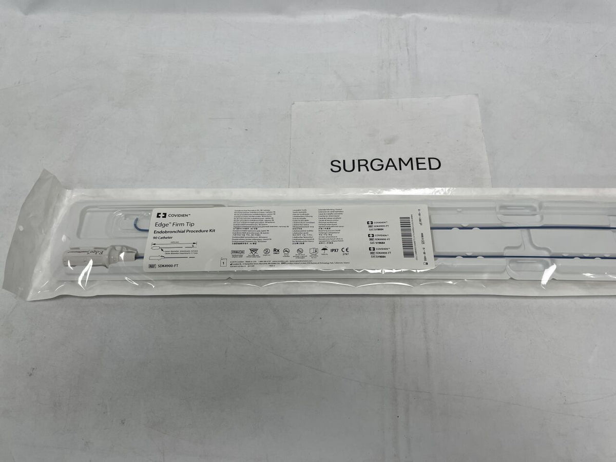 SDK4900-FT - COVIDIEN - Edge Firm Tip Endobronchial Procedure Kit - 90 Degree Firm Tip Catheter - 1070mm (L), (EA)