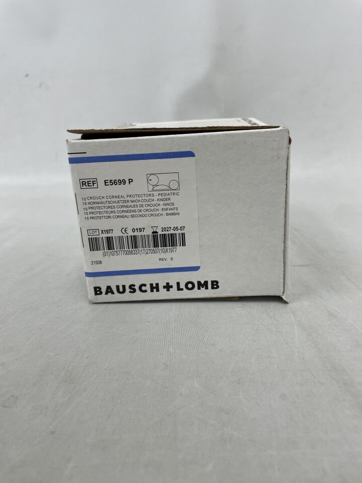E5699P - BAUSCH & LOMB - Corneal Crouch Protectors- Pediatric, (BX/10)