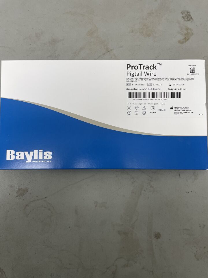 PTW-25-230 - BAYLIS MEDICAL - ProTrack Pigtail Wire, (BX/1)