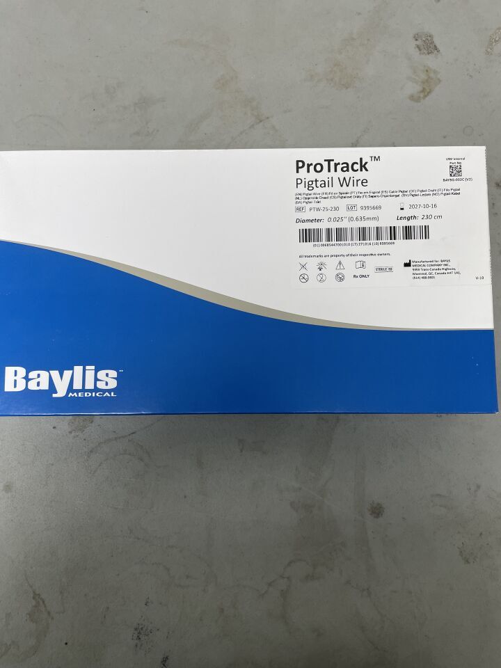 PTW-25-230 - BAYLIS MEDICAL - ProTrack Pigtail Wire, (BX/1)