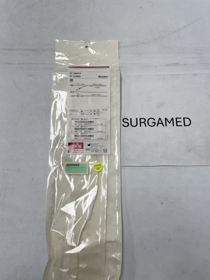 G14423 - COOK - Kaye Nephrostomy Tamponade Balloon Catheter Stent Set - 17Fr x 25cm (L), (EA)
