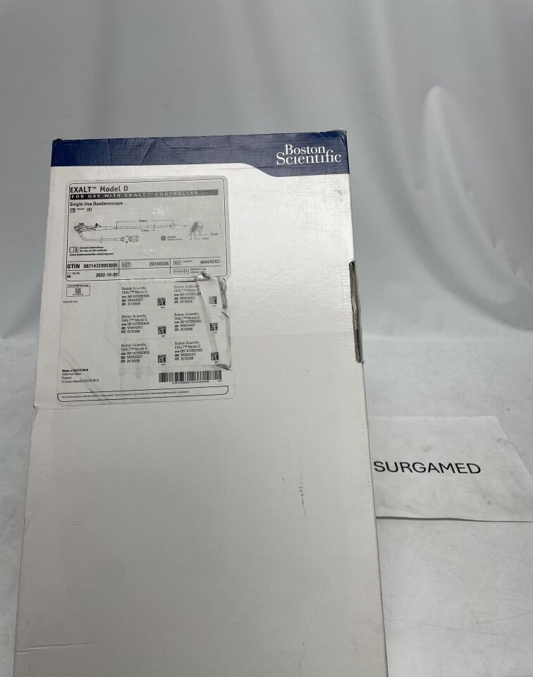 4242 - BOSTON SCIENTIFIC - EXALT Model D - Single-Use Duodenoscope - 11.3mm x 1240mm x 4.2mm (L), (BX/1)