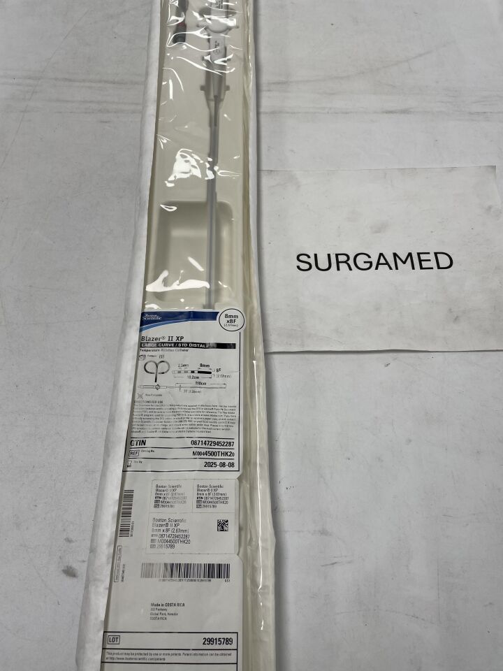 4500THK2 - BOSTON SCIENTIFIC - Blazer II XP Temperature Ablation Catheter - 2.5mm - Large Curve/STD Distal - 8Fr x 8mm (L), (EA)