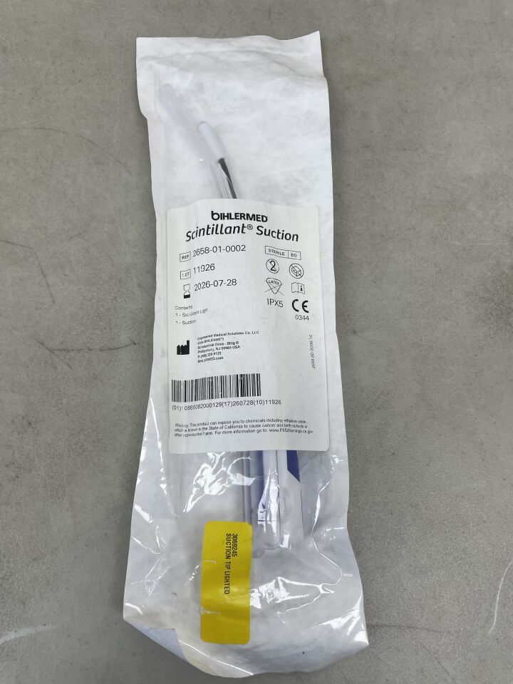 2658-01-0002 - BIHLERMED - scintillant suction, (EA)
