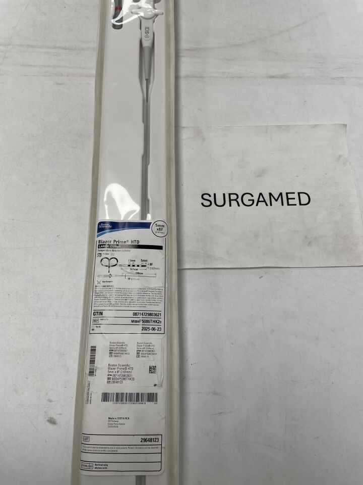 P5086THK2 - BOSTON SCIENTIFIC - Blazer Prime HTD Temperature Ablation Catheter - 2.5mm - Large Curve - 8Fr x 5mm (L), (EA)