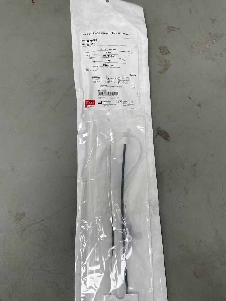 G06929 - COOK - Rosch-Uchida Transjugular Liver Access Set - UOM EA - expiration 2028-03-18, (EA)