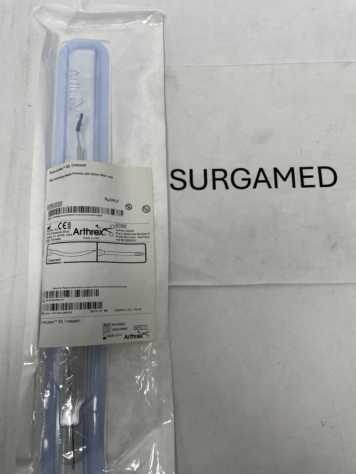 AR-4068C - ARTHREX - SutureLasso SD Crescent, (EA)