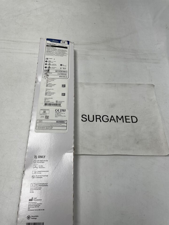 1639102 - BOSTON SCIENTIFIC - Impulse Flextrusion Shaft Angiographic Catheter - FR4 - 5Fr x .038" x 100cm (L), (BX)
