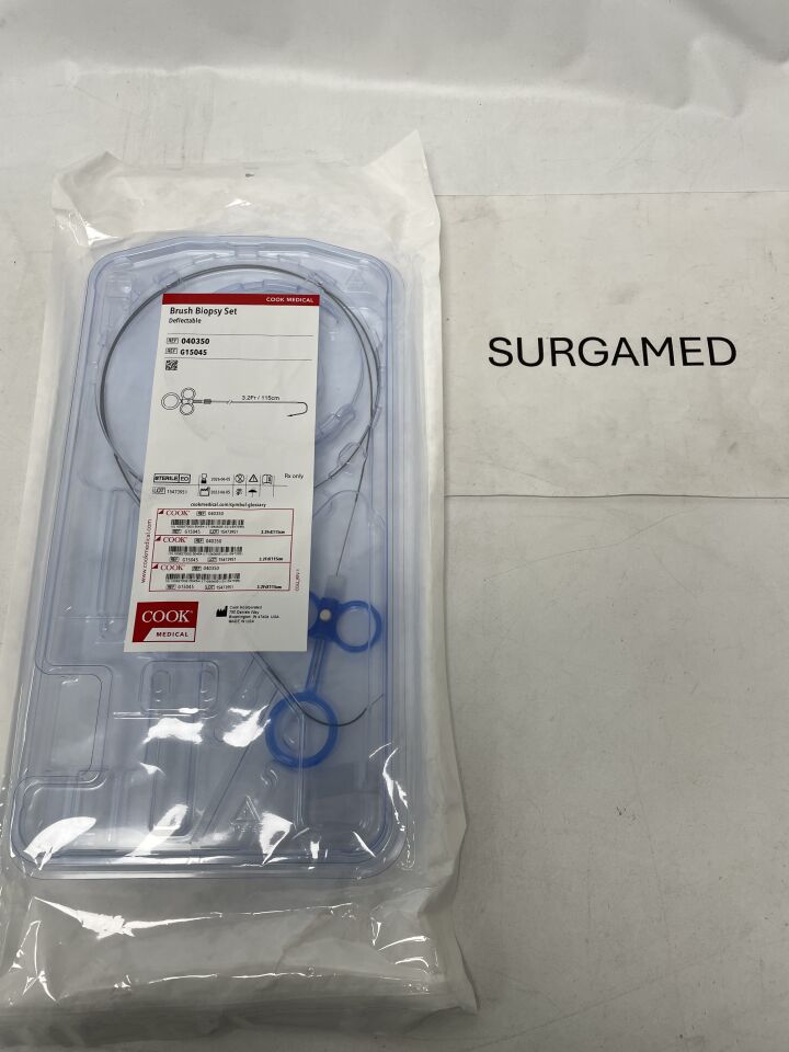 G15045 - COOK - Deflectable Brush Biopsy Set, Occlusive 3.2F x 115cm, (EA)