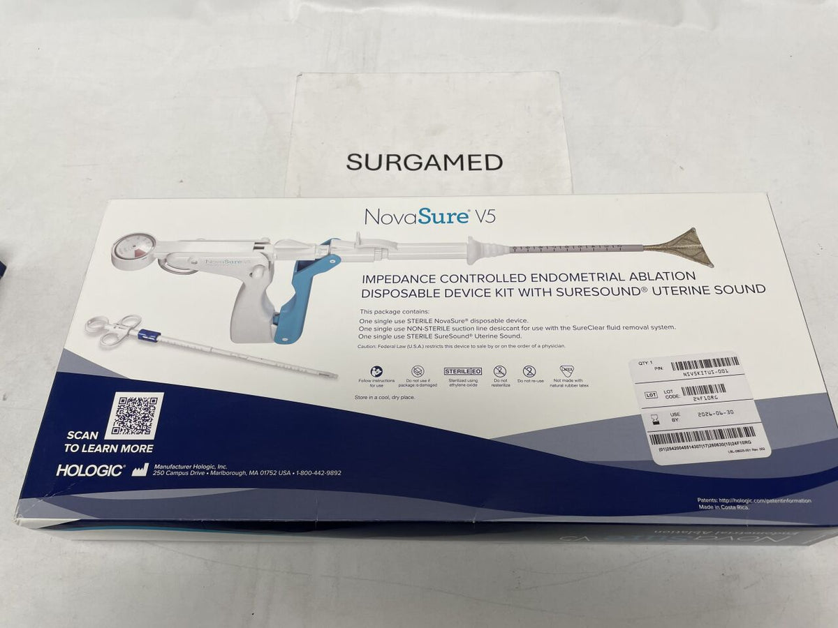 NSV5KITUS-001 - HOLOGIC - NovaSure V5 Impedance Controlled Endometrial Ablation Kit w/SureSound, (BX)