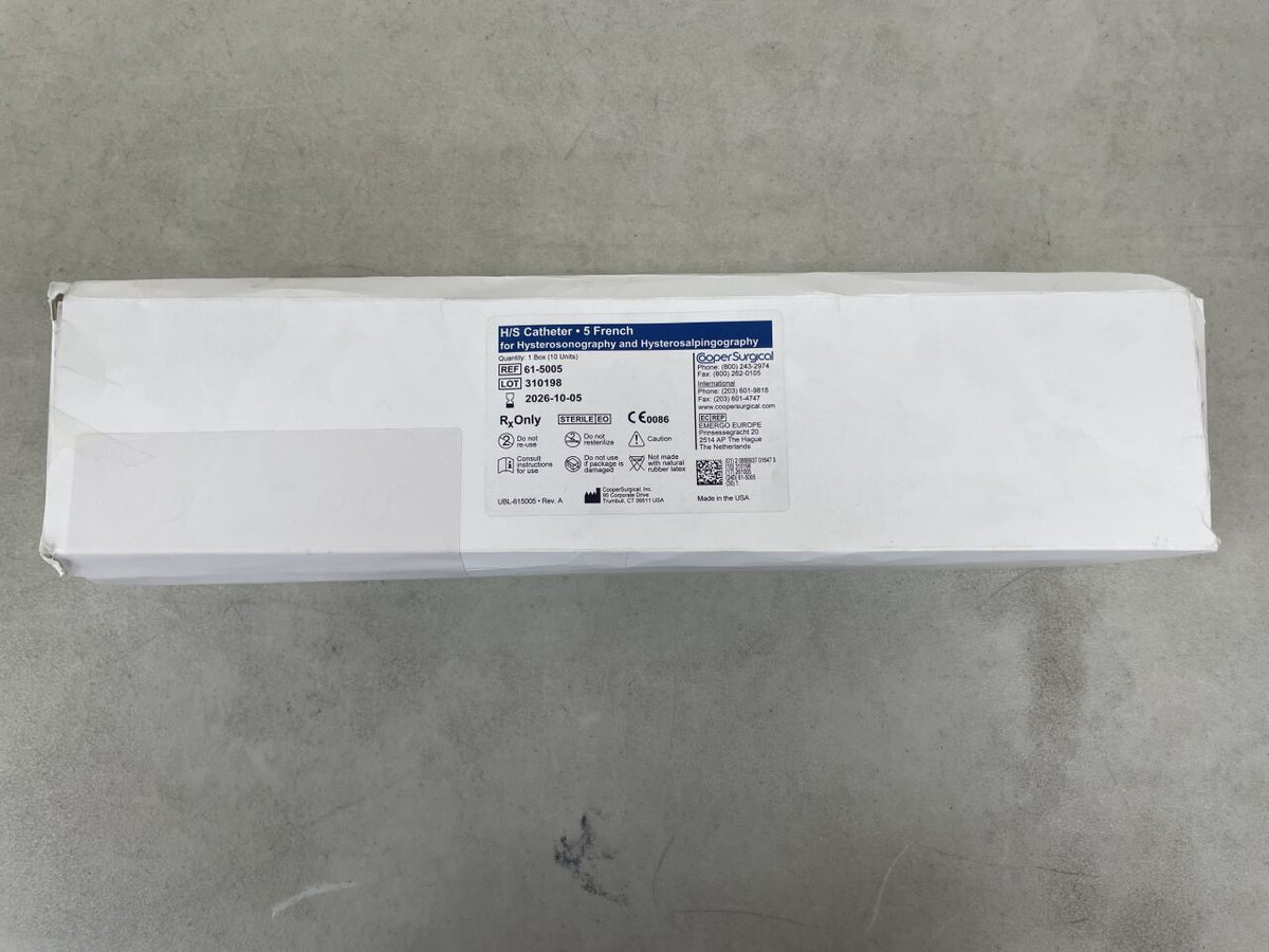 61-5005 - COOPER SURGICAL - H/S Catheter, Kraton 5F, (BX)