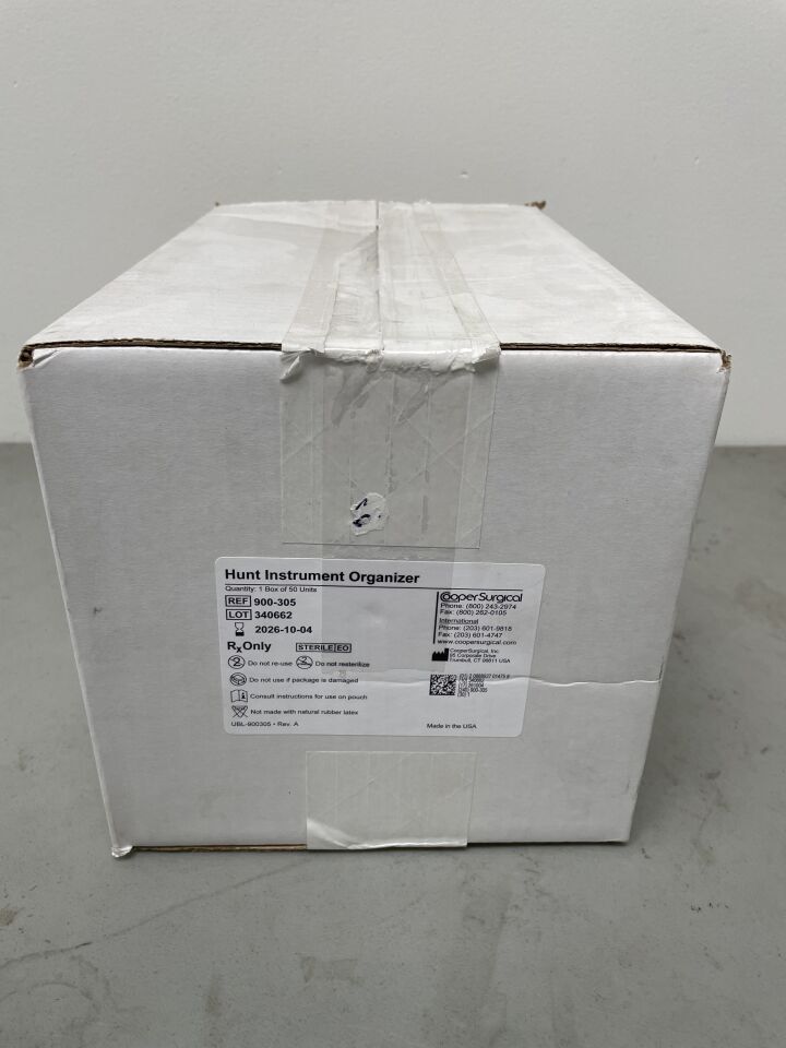 900-305 - COOPER SURGICAL - Hunt Instrument Organizer, (BX)