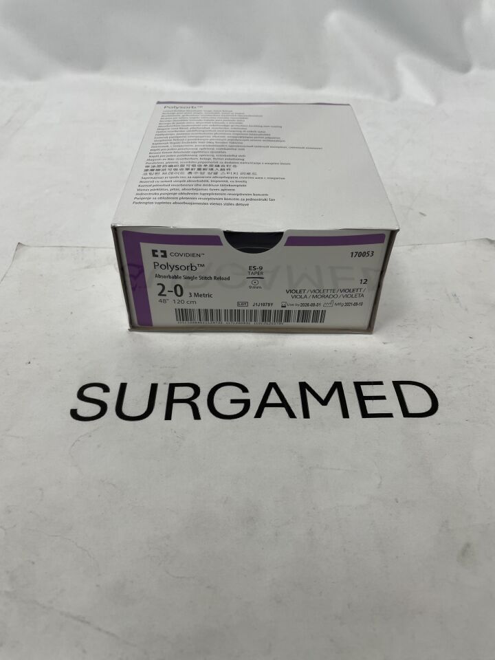 170053 - COVIDIEN - Endo Stitch Single-Stitch Loading Unit with Polysorb Suture, Size 2-0, 48 in. Length, (BX)