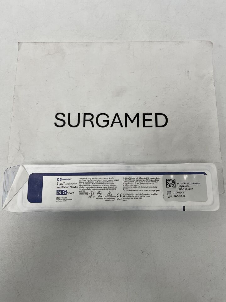 S110000 - COVIDIEN - Step 14G Insufflation/Access Needle, Short, (EA)