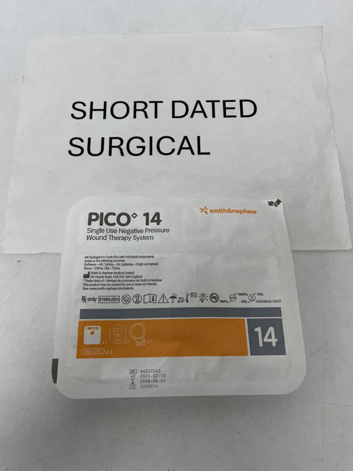 66022043-S - SMITH & NEPHEW - PICO 14 Negative Pressure Wound Therapy System (System Pump Only), (EA)