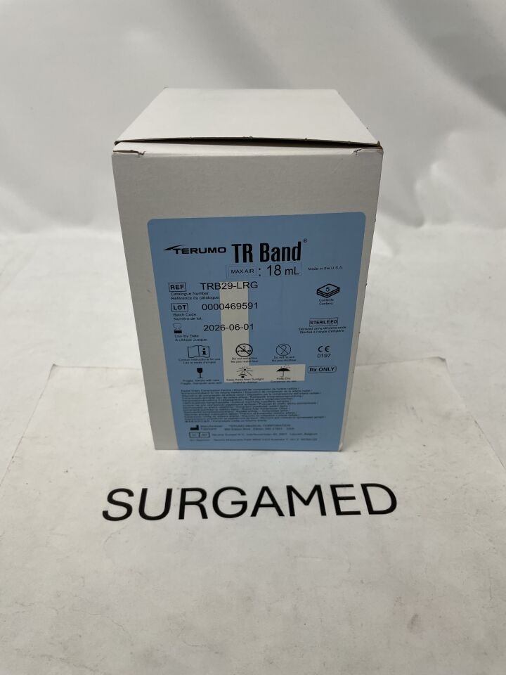 TRB29-LRG - TERUMO - TR Band Radial Compression Device, Large 29cm, (BX)
