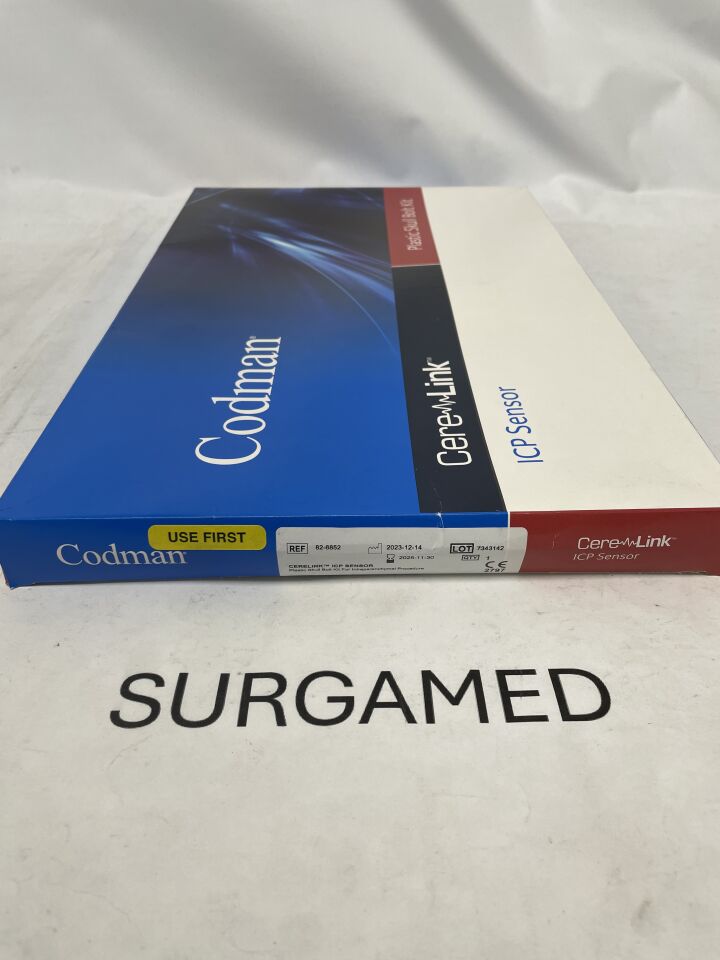 82-6852 - CODMAN - CereLink ICP Sensor, Plastic Skull Bolt Kit for Intraparenchymal Procedure, (BX)
