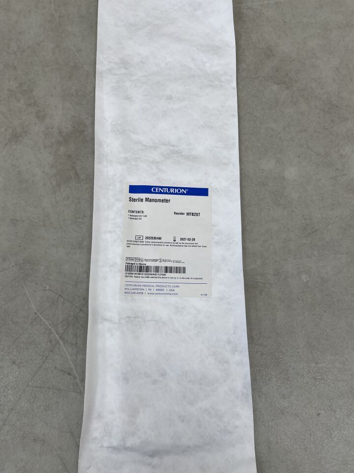 MTB2ST - CENTURION MEDICAL - Manometer, (EA)