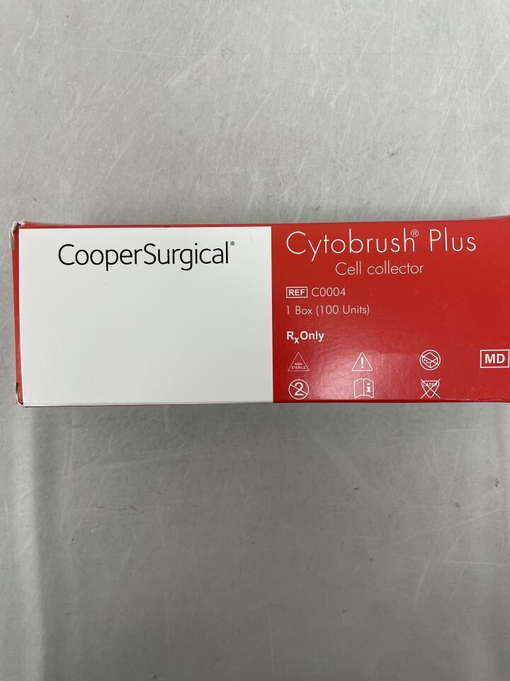 C0004 - COOPER SURGICAL - CYTOBRUSH PLUS, (BX/100)