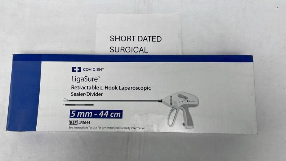 LF5644 - COVIDIEN - LigaSure Retractable L-Hook Laparoscopic Sealer/Divider, 5mm-44cm, (BX/1)