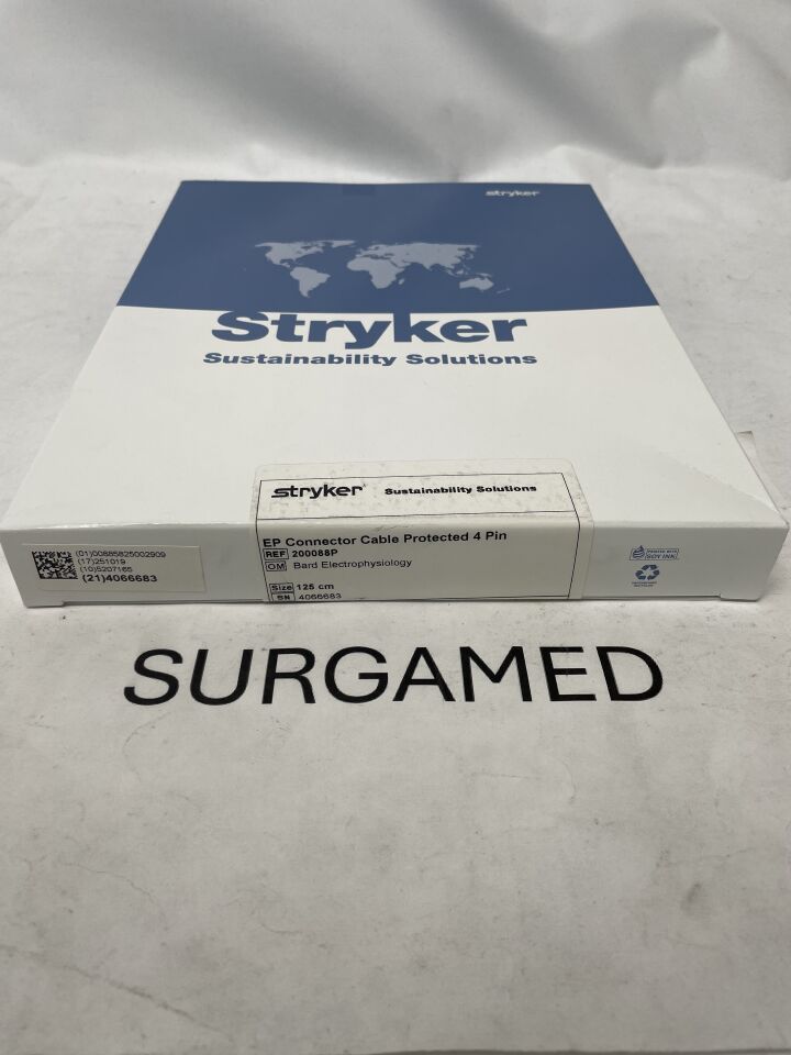 200088P - STRYKER - BOSTON SCIENTIFIC Cable for Diagnostic Catheter - Easy-Mate - 4 Pin - 125cm (Reprocessed), (BX)