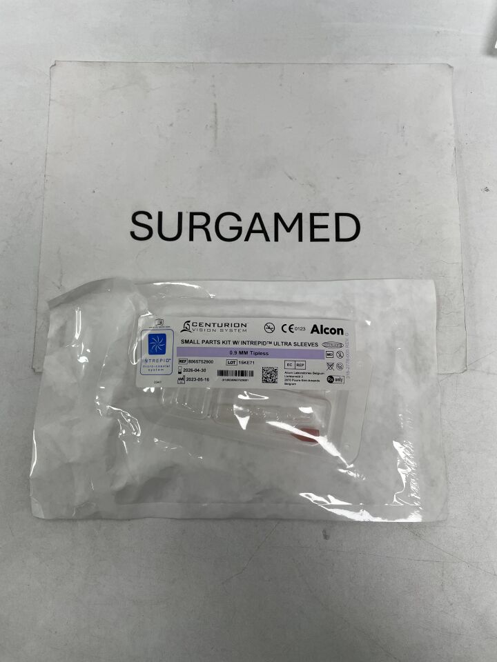 8065752900 - ALCON - Small Parts Kit with Intrepid Ultra Sleeves, 0.9mm, Tipless, (EA)