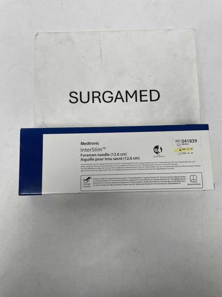 041839 - MEDTRONIC - InterStim 13cm Foramen Needle for Sacral Nerve Stimulation (SNS), (BX/2)