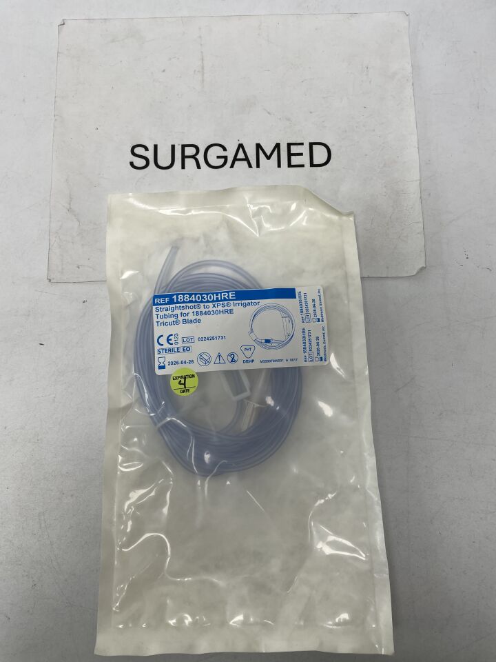 1884030HRE-IT - MEDTRONIC - Straightshot to XPS Irrigator Tubing for 1884030HRE, (EA)