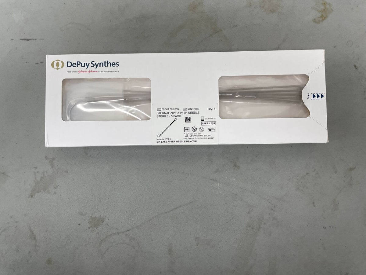 08.501.001.05S - DEPUY SYNTHES - PEEK Zipfix with Needle (5 Per Pack), (BX/5)