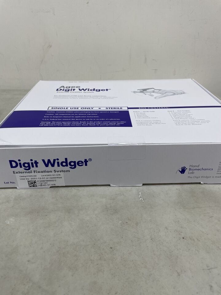 DWD-232 - HAND BIOMECHANICS - Agee Digit Widget External Fixation System, (BX)