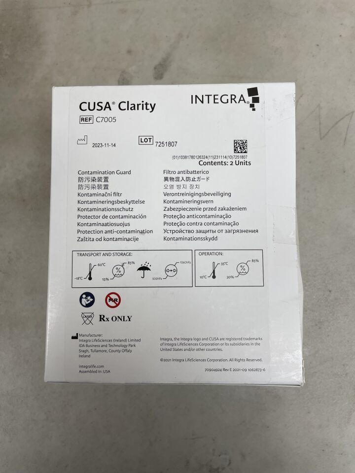 C7005 - INTEGRA - Cusa Clarity Contamination Guard, (BX/2)