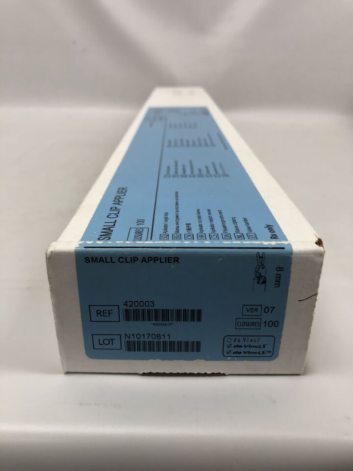420003 - INTUITIVE SURGICAL - da vinci s/si weck hemoclip small clip applier, (BX)