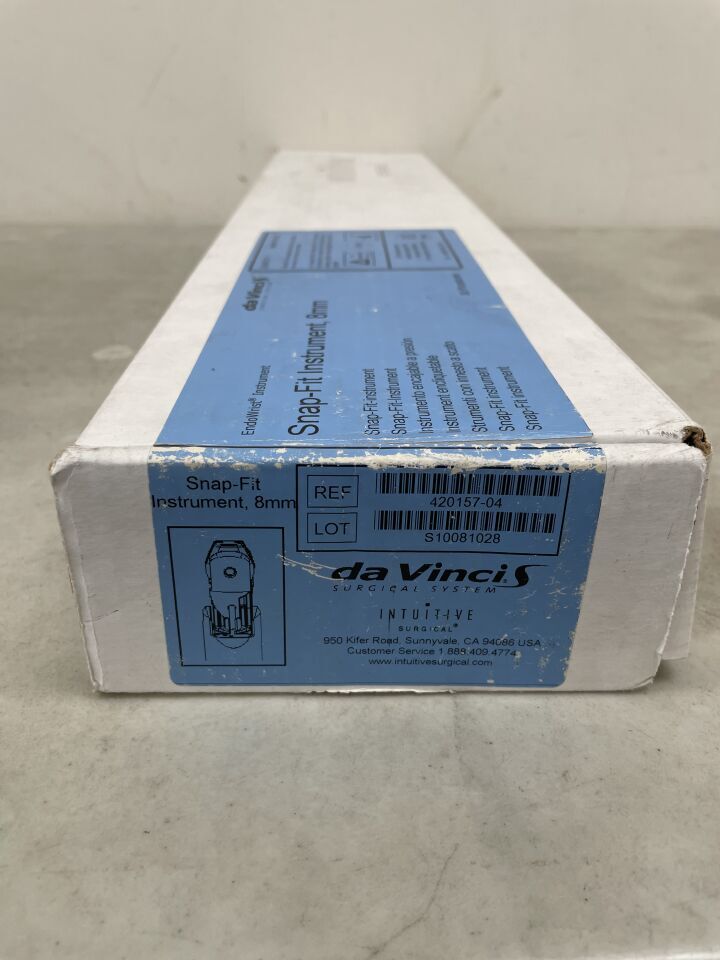 420157-04 - INTUITIVE SURGICAL - Da VinciS EndoWrist Snap-Fit Instrument, 8mm - 30uses, (BX)
