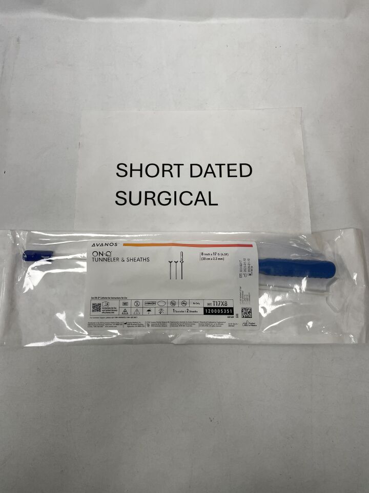 T17X8 - AVANOS MEDICAL - ON-Q Disposable Tunneler and Sheath, 17G x 8 in., (EA)