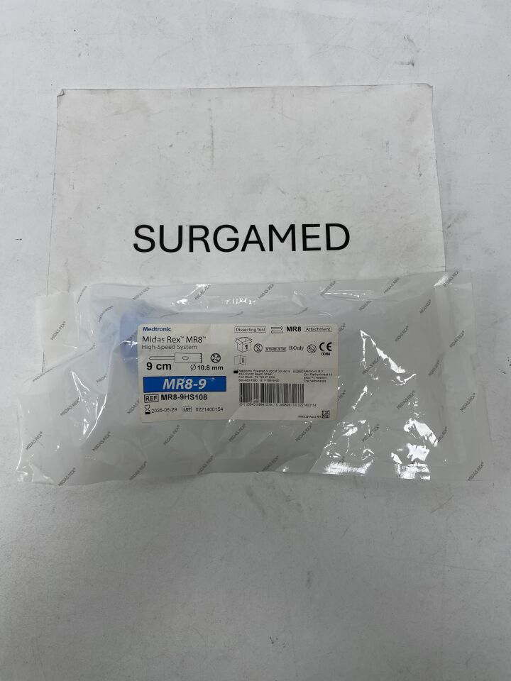 MR8-9HS108 - MEDTRONIC - Midas Rex MR8 High-Speed Surgical Tool, Hole Saw, 9cm x 10.8mm, (EA)