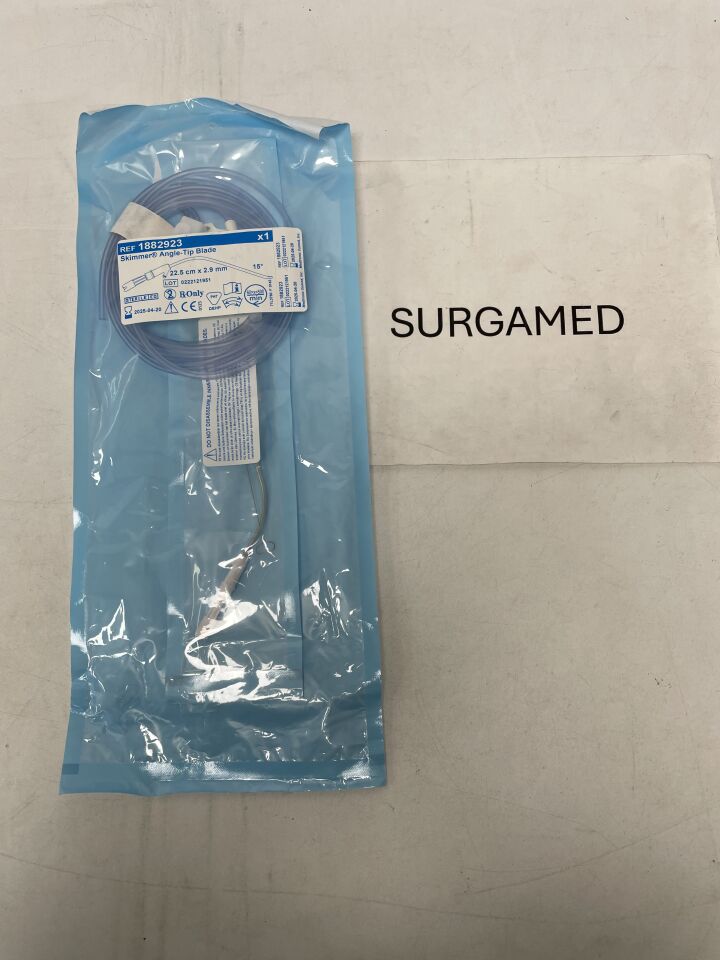 1882923 - MEDTRONIC - 2.9MM Skimmer Angled-Tip Blade: 22.5CM, (EA)