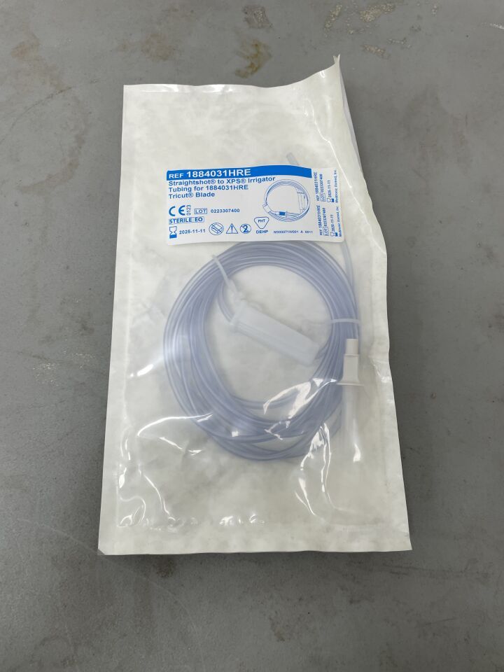 1884031HRE-IT - MEDTRONIC - Straight Shot to XPS Irrigator Tubing, (EA)